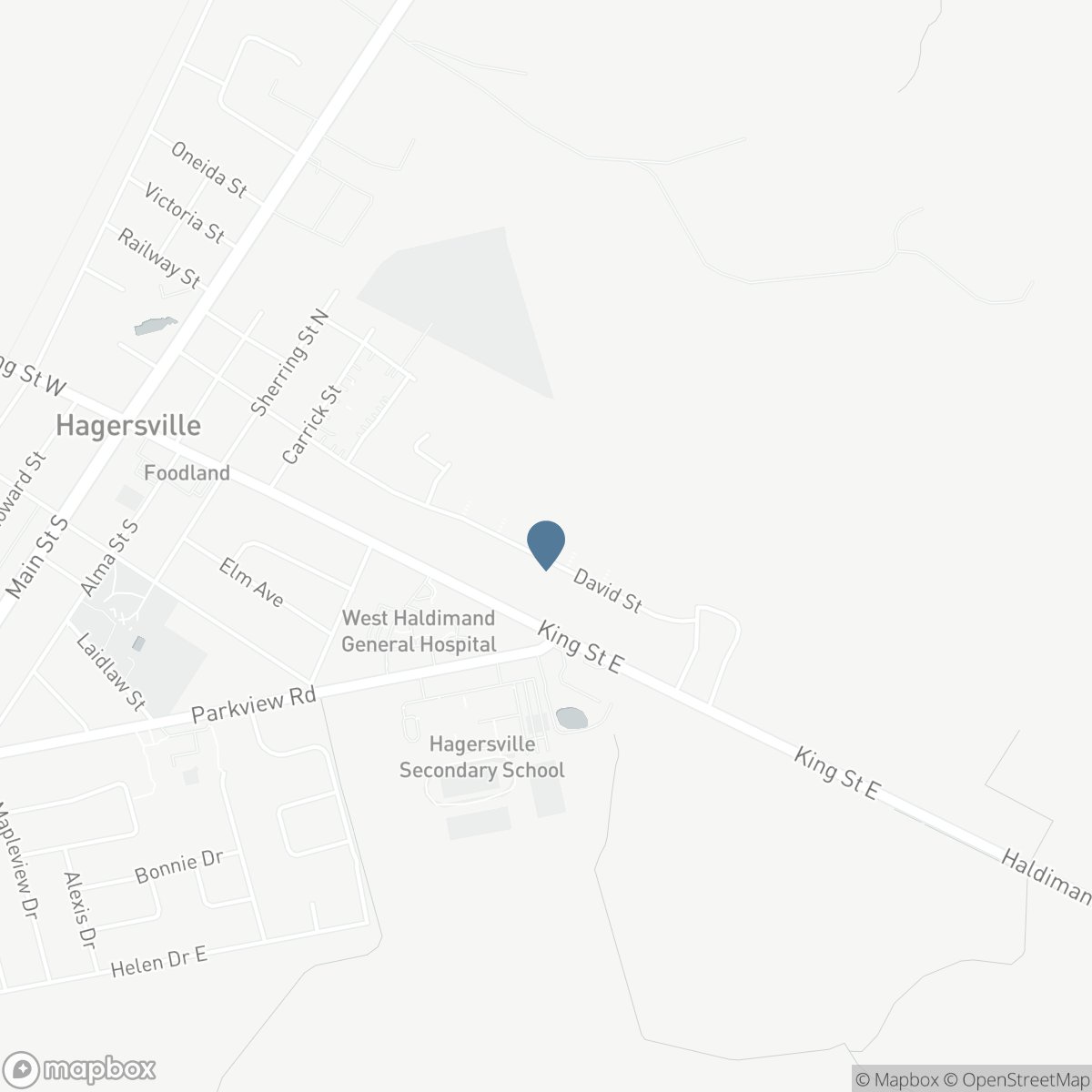 103 DAVID STREET, Hagersville, Ontario N0A 1H0